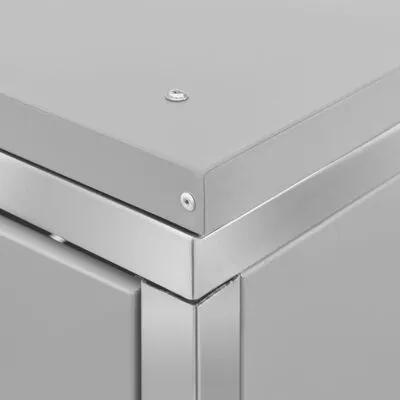 VidaXL Containerberging Enkel 69x77,5x115 Cm Roestvrij Staal - Afbeelding 10