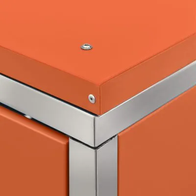 VidaXL Containerberging Enkel 69x77,5x115 Cm Roestvrij Staal - Afbeelding 10