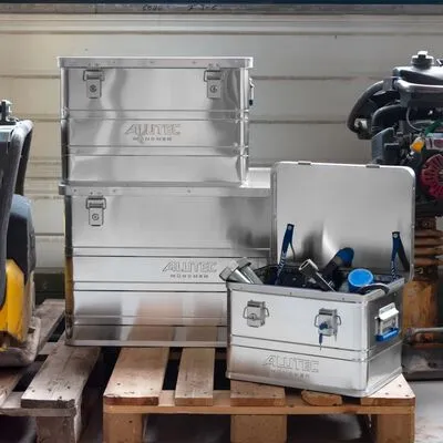 ALUTEC Opbergbox CLASSIC 30 L Aluminium - Afbeelding 10