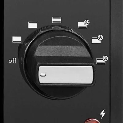 Tristar Heteluchtoven 2000 W 38 L Zwart - Afbeelding 12