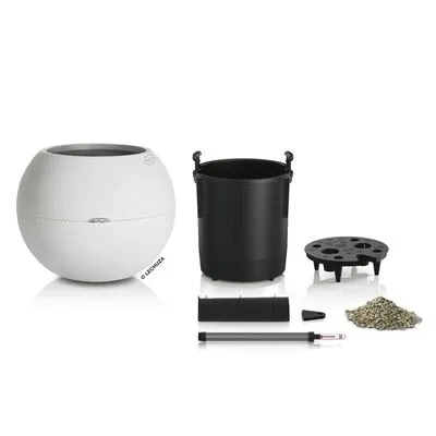 LECHUZA Plantenbak PURO Color 50 ALL-IN-ONE ø 49 Cm Wit - Afbeelding 12