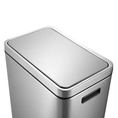 EKO Pedaalemmer X-Cube 2x20 L Matzilverkleurig - Afbeelding 13