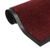 VidaXL Droogloopmat Rechthoekig Getuft 40x60 Cm Rood