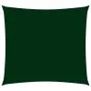 VidaXL Zonnescherm Vierkant 3,6x3,6 M Oxford Stof Donkergroen