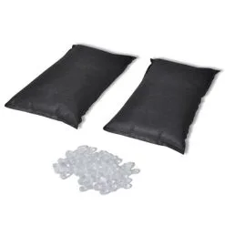 VidaXL Luchtontvochtigingszakken 2 St 2 Kg Silica Gel