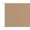 VidaXL Luifel Verticaal 60x600 Cm Oxford Stof Taupe