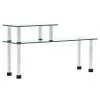 VidaXL Keukenschap 45x16x26 Cm Gehard Glas Transparent