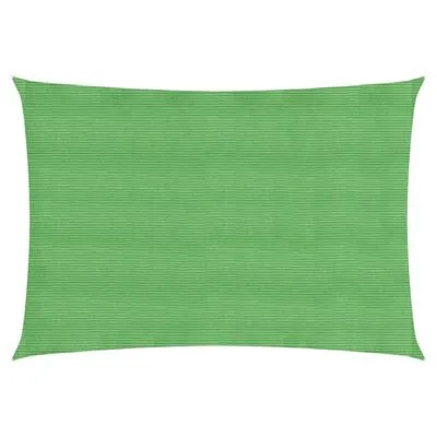 VidaXL Zonnezeil 160 G/m² 2x4 M HDPE Lichtgroen