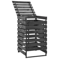 VidaXL Containerberging Enkel 70x75x121 Cm Geverfd Massief Grenenhout