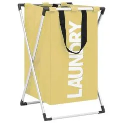 VidaXL Wassorteerder Crèmekleurig