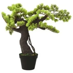 VidaXL Kunstplant Met Pot Cipres Bonsai 70 Cm Groen