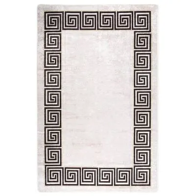 VidaXL Vloerkleed Wasbaar Anti-slip 80x150 Cm Lichtbeige