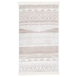 VidaXL Vloerkleed 120x180 Cm Katoen Beige