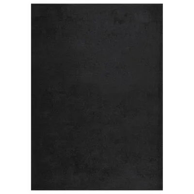 VidaXL Vloerkleed Shaggy Hoogpolig 120x170 Cm Zwart