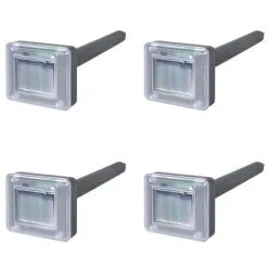 VIDAXL Solar Mollenverjager (4 Stuks)