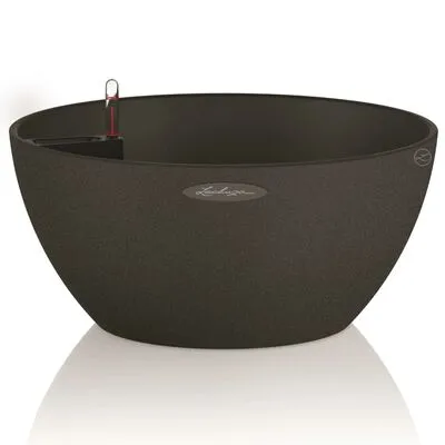 LECHUZA Plantenbak CUBETO Color 40 ALL-IN-ONE Grafietzwart 13842