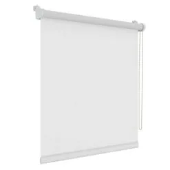 Decosol Rolgordijn Mini Lichtdoorlatend 52x160 Cm Effen Wit