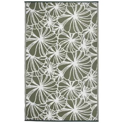 Esschert Design Buitenkleed 241x152 Cm Bloemmotief OC21