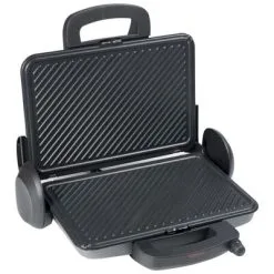 Bestron Contactgrill Viva Italia ACG380 1800 W 31x22 Cm Grijs