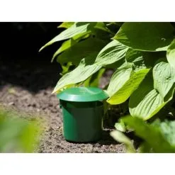 Nature Slakkenvallen 2 St 11x11,5 Cm Groen