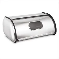 HI Broodtrommel 11 L 35,5x23x14,5 Cm Zilverkleurig