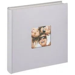 Walther-design Walther Design Fotoalbum Fun 100 Pagina's 30x30 Cm Lichtgrijs
