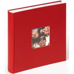 Walther-design Walther Design Fotoalbum Fun 100 Pagina's 30x30 Cm Rood