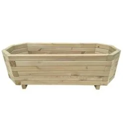 VidaXL Plantenbak Verhoogd 100x40x31 Cm Geïmpregneerd Grenenhout