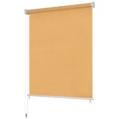 VidaXL Rolgordijn Voor Buiten 120x140 Cm Beige