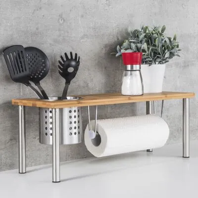 HI Keukenschap 55x20x20 Cm Bamboe - Afbeelding 2