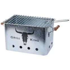 ProGarden Barbecue Met Houten Handgrepen Zink