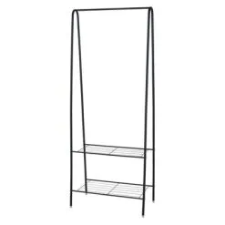 Storage Solutions Kledingrek Met 2 Lagen 61x34x152 Cm