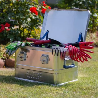 ALUTEC Opbergbox CLASSIC 30 L Aluminium - Afbeelding 2