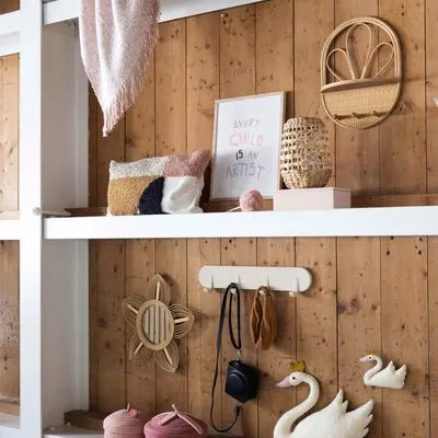 KidsDepot Sierkussen Kaya 50x30 Cm Katoen Roze - Afbeelding 2