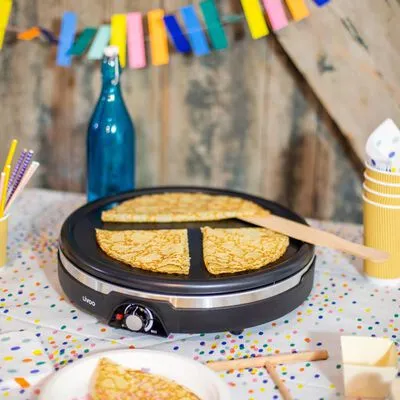 Livoo Crêpemaker XXL Zwart Ø 38 Cm Zwart - Afbeelding 2
