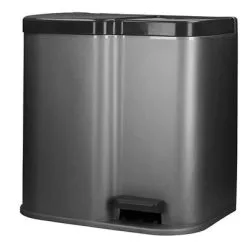 Curver Pedaalemmer Deco Met Binnenemmers 15+6 L Lichtgrijs