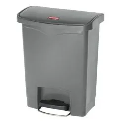 Rubbermaid Pedaalemmer Slim Jim 30 L Grijs