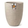 Capi Plantenbak Waste Rib Elegant Laag 34x46 Cm Terrazzo Beige