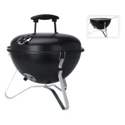 ProGarden Kogelbarbecue 37 Cm Zwart