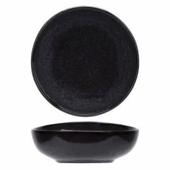 Cosy & Trendy For Professionals Kom Black Granite 4 St Ø21 Cm Zwart
