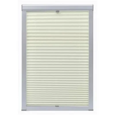 VidaXL Rolgordijn Geplooid Crème U08/808 - Afbeelding 2