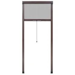 VIDAXL Rolhor Voor Ramen Bruin 60 X 150 Cm