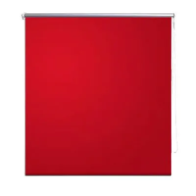 VidaXL Rolgordijn Verduisterend 100 X 175 Cm Rood