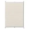VIDAXL Plisséjaloezie 40x100cm Crèmekleurig