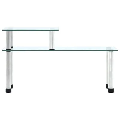 VidaXL Keukenschap 45x16x26 Cm Gehard Glas Transparent - Afbeelding 2