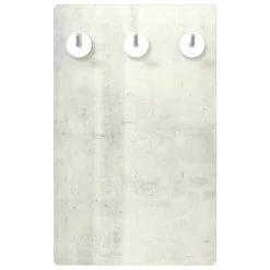 VidaXL Wandkapstok Stenen Muur 40x25 Cm Gehard Glas