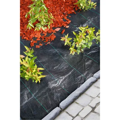 Nature Anti-worteldoek 1x10 M Zwart - Afbeelding 2