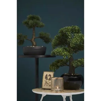 Emerald Kunstplant Ceder Bonsai Groen 32 Cm 420001 - Afbeelding 2