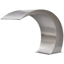 VidaXL Zwembadwaterval 45x30x60 Cm Roestvrij Staal