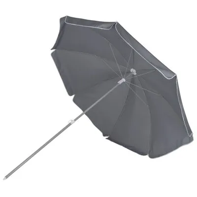 Bo-Camp Parasol 200 Cm Grijs - Afbeelding 2